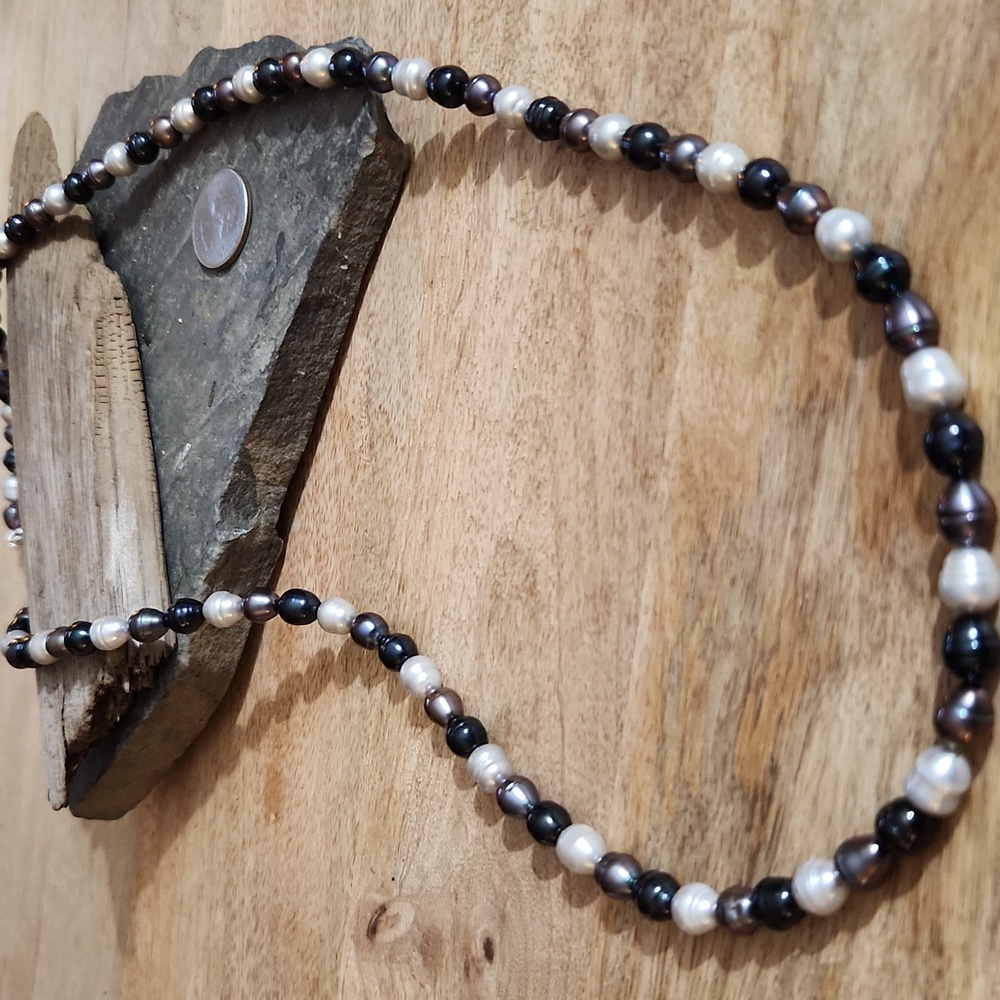 Honora Pearl Necklace NWOT Sterling Silver Clasp